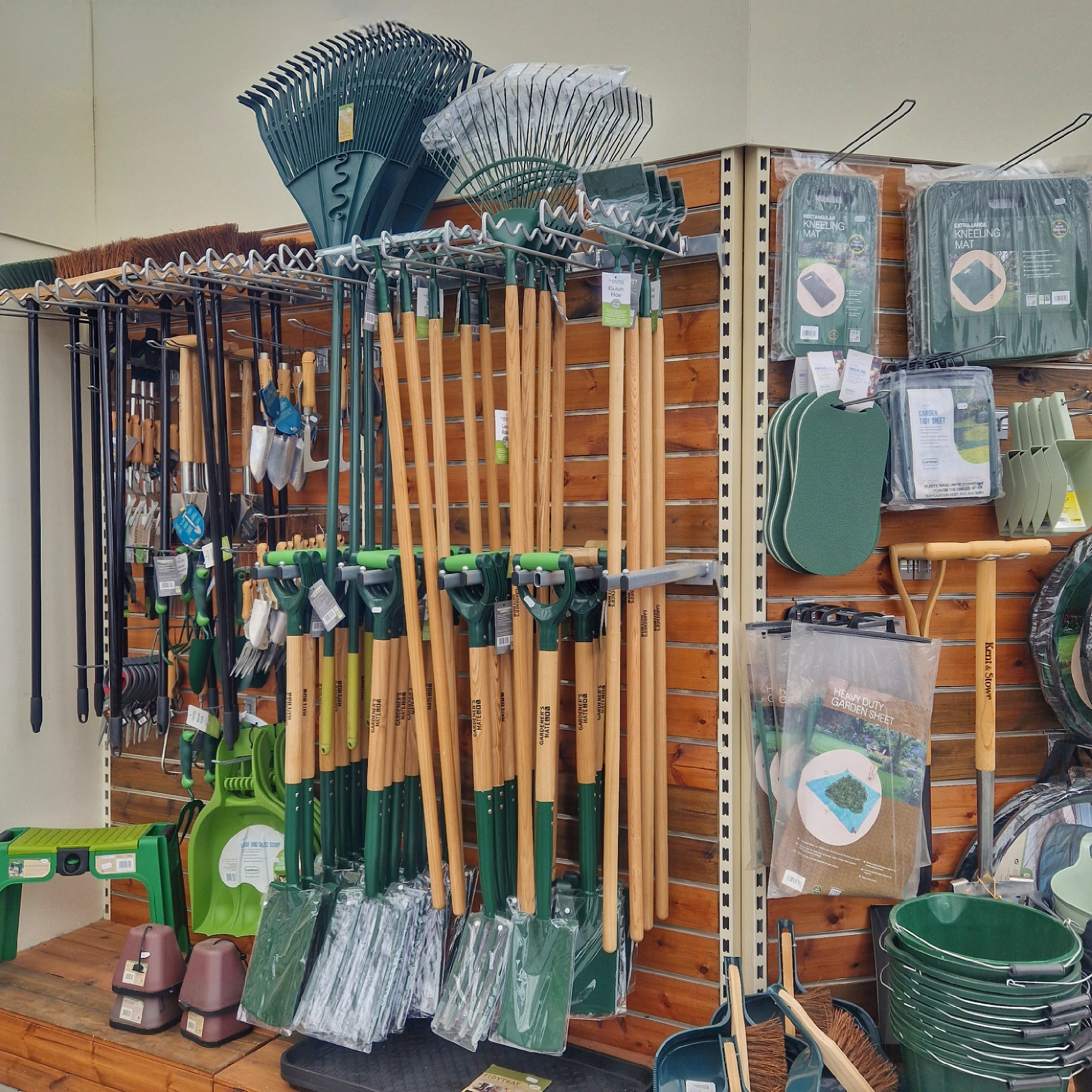 An image of garden tools